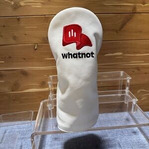 RARE Whatnot Open Invitational Golf Club Driver / Fairway / Hybrid Headcover